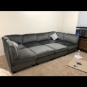 Latitude Run® Dawnelle 120" Wide Symmetrical Modular Sectional With ...